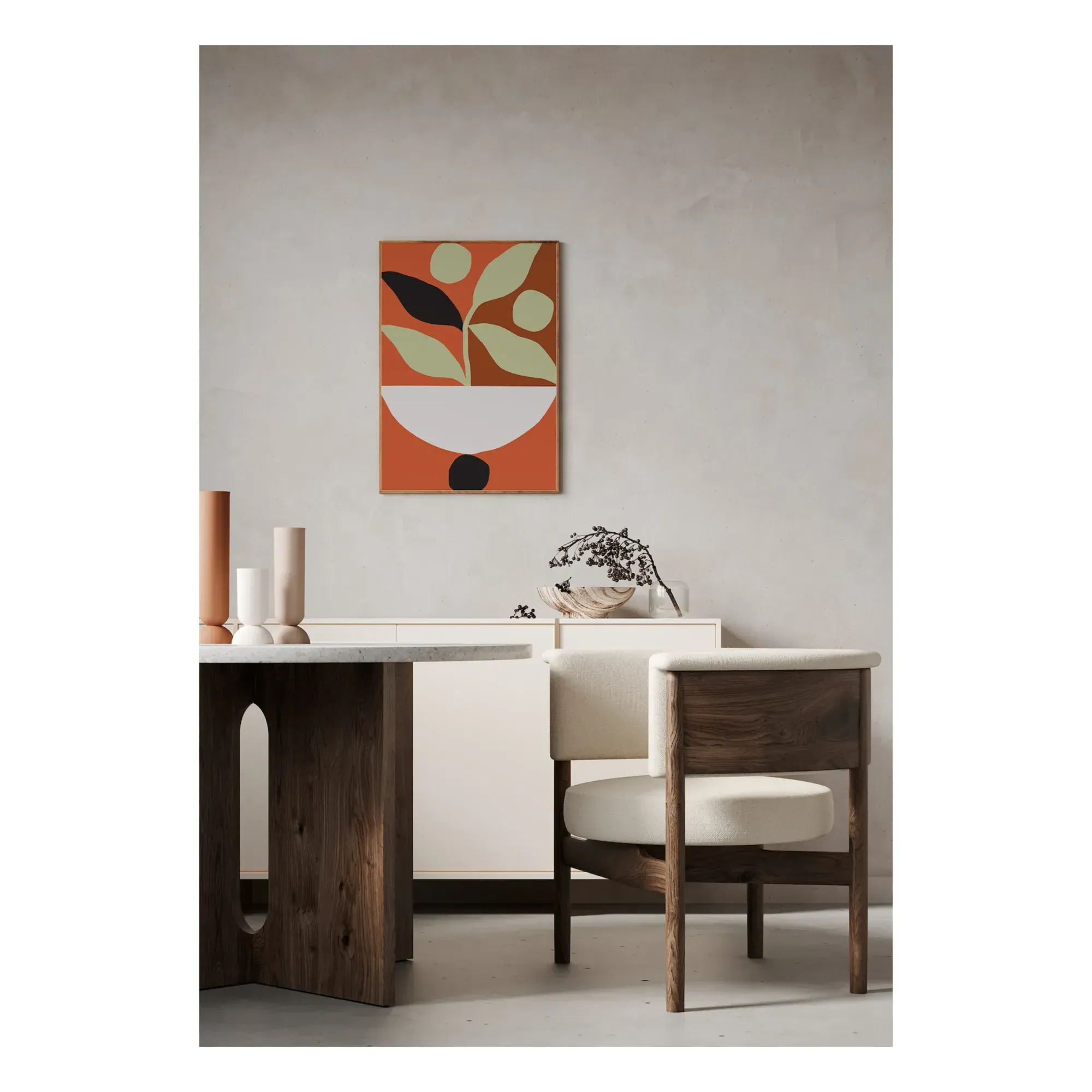 Berenice Hernandez Maceta Art Print - Multicoloured alternate view