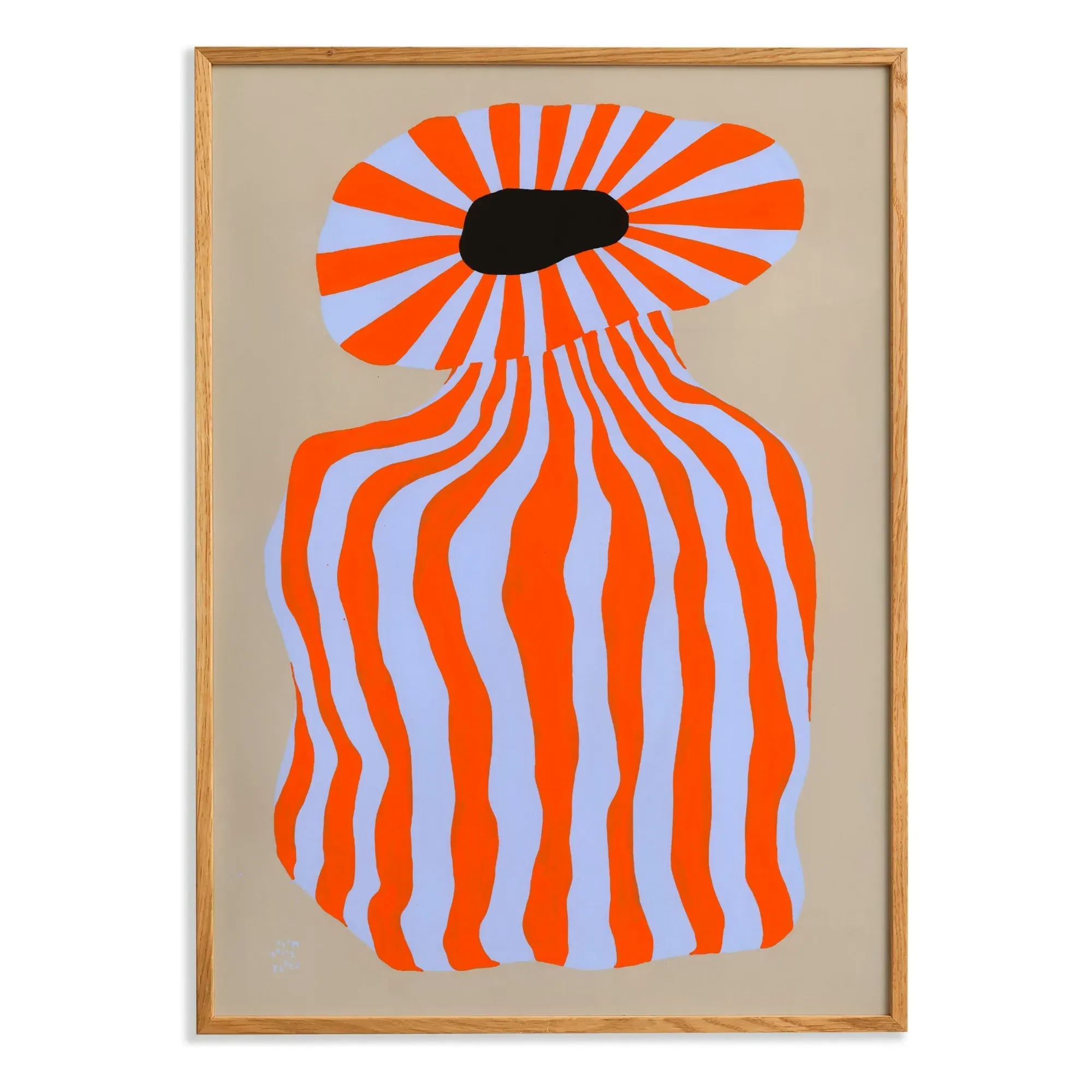 Doodle of a Doodle 01 Maya Eline Leroy Art Print - Multicoloured product