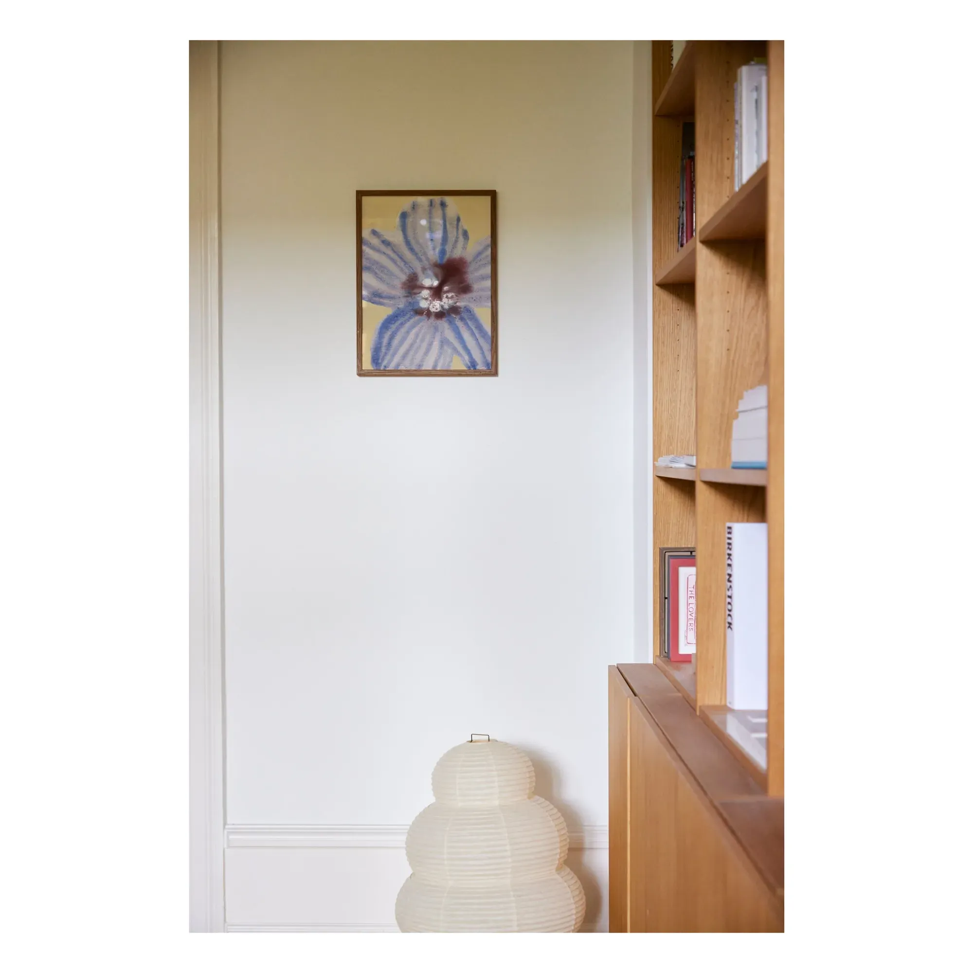 Liat Greenberg In Full Bloom 03 Art Print - Blue alternate view