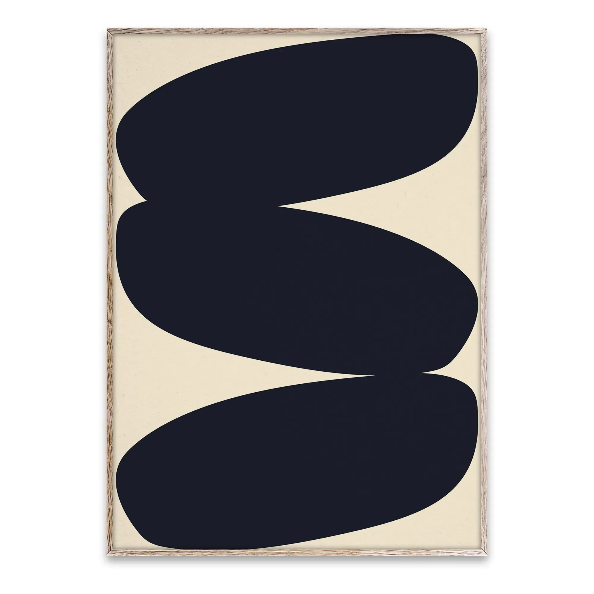 Nina Bruun Solid Shape 01 Poster - Multicoloured product