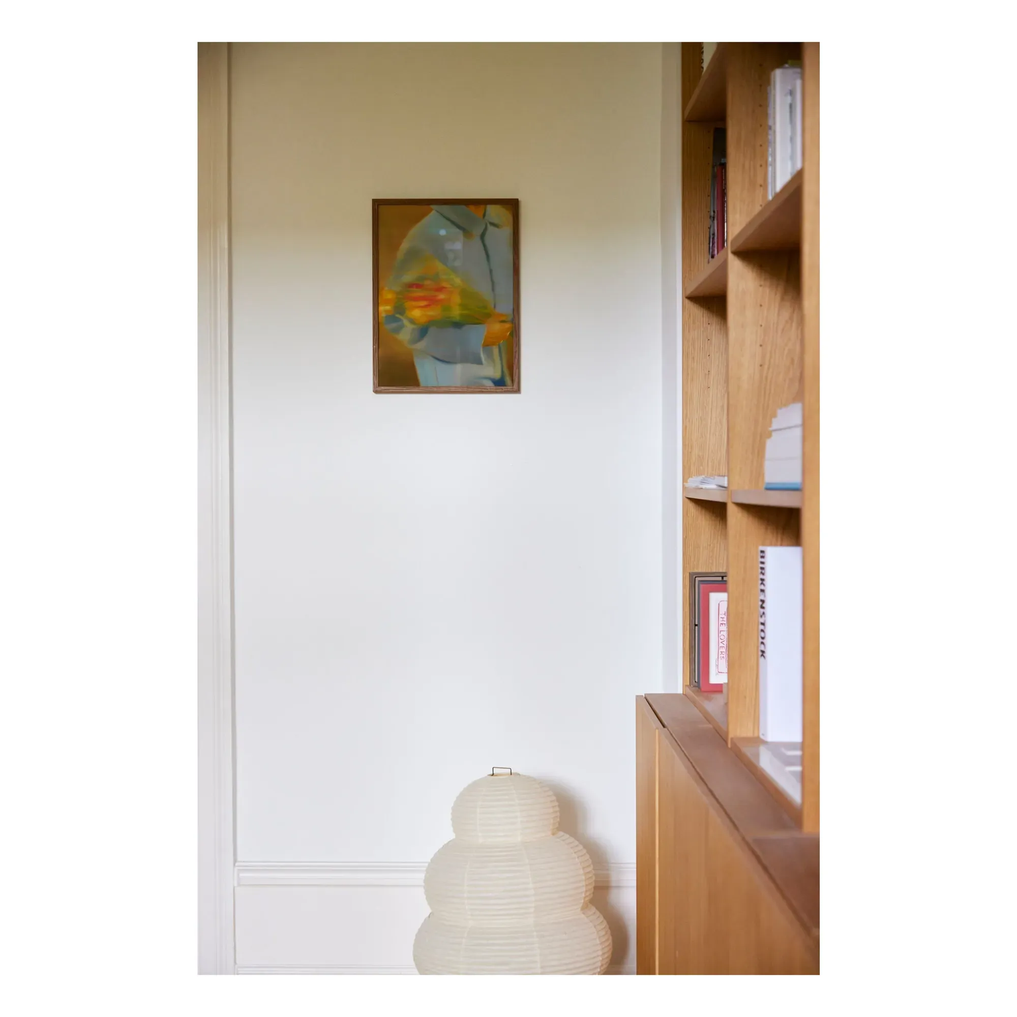 On The Way Home by Dina Sterbrant Art Print - Blue alternate view