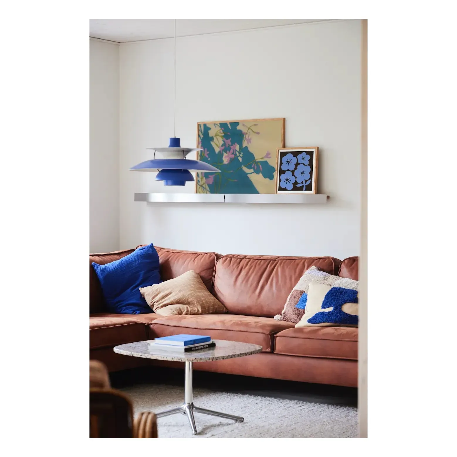 Paper Collective Floating Gallery Wall Shelf - Steel alternate view