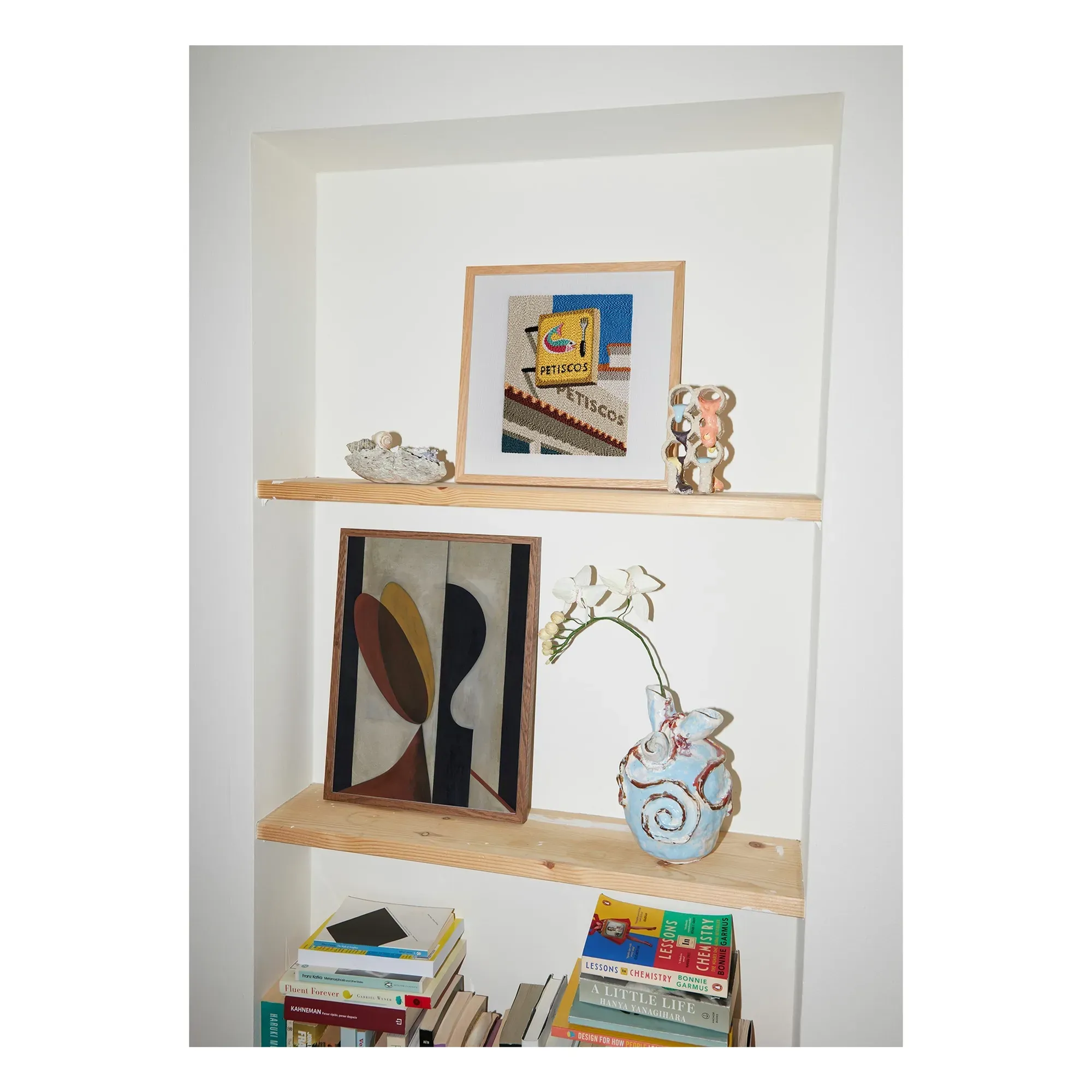 Petiscos by Adrianna Matzeg Square Art Print - Multicoloured alternate view