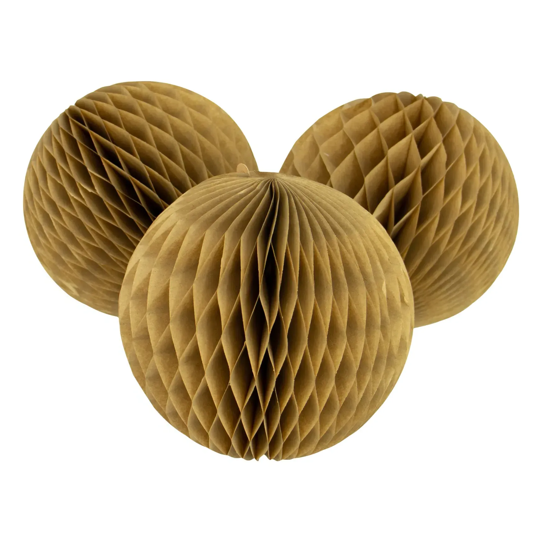 FSC Paper Decorative Balls Set of 3 - Hazel product