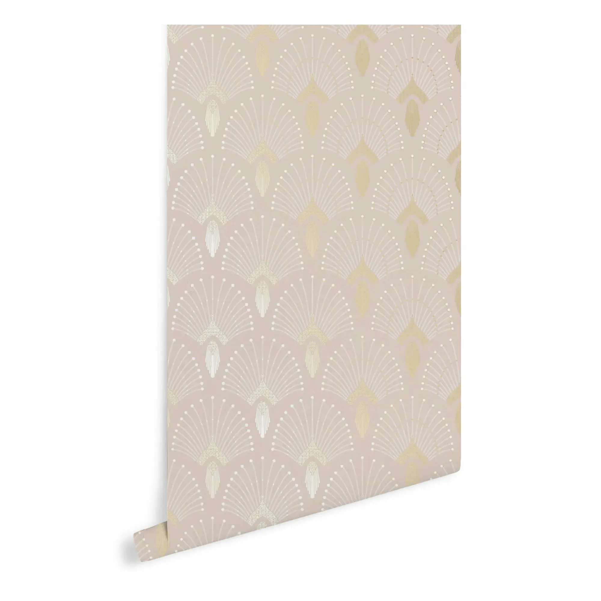 1925 Wallpaper Roll - Pink, Non-Woven alternate view