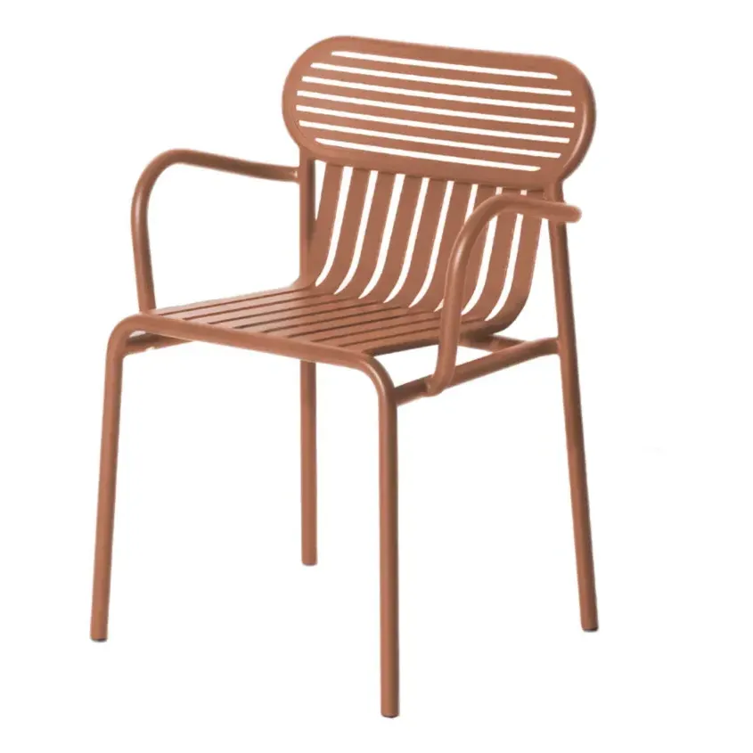 Bridge Weekend Chair - Terracotta, Aluminium product