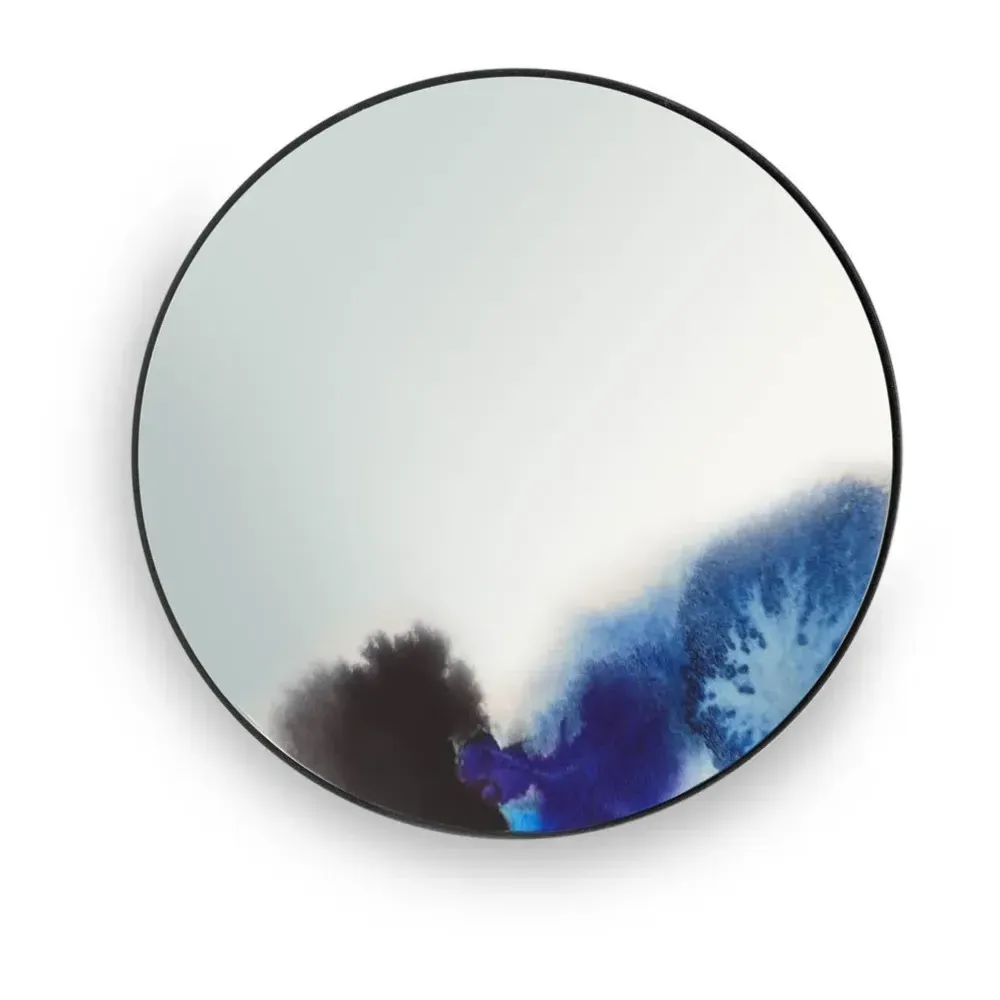Francis Constance Guisset Wall Mirror - Blue, Aluminium product