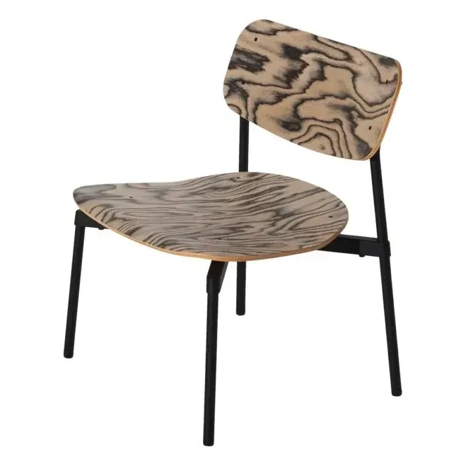 Fromme Lounge Chair - Black, Beechwood product
