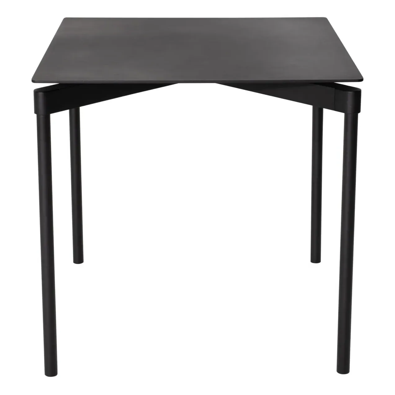 Fromme Square Outdoor Dining Table - Black, Aluminium product