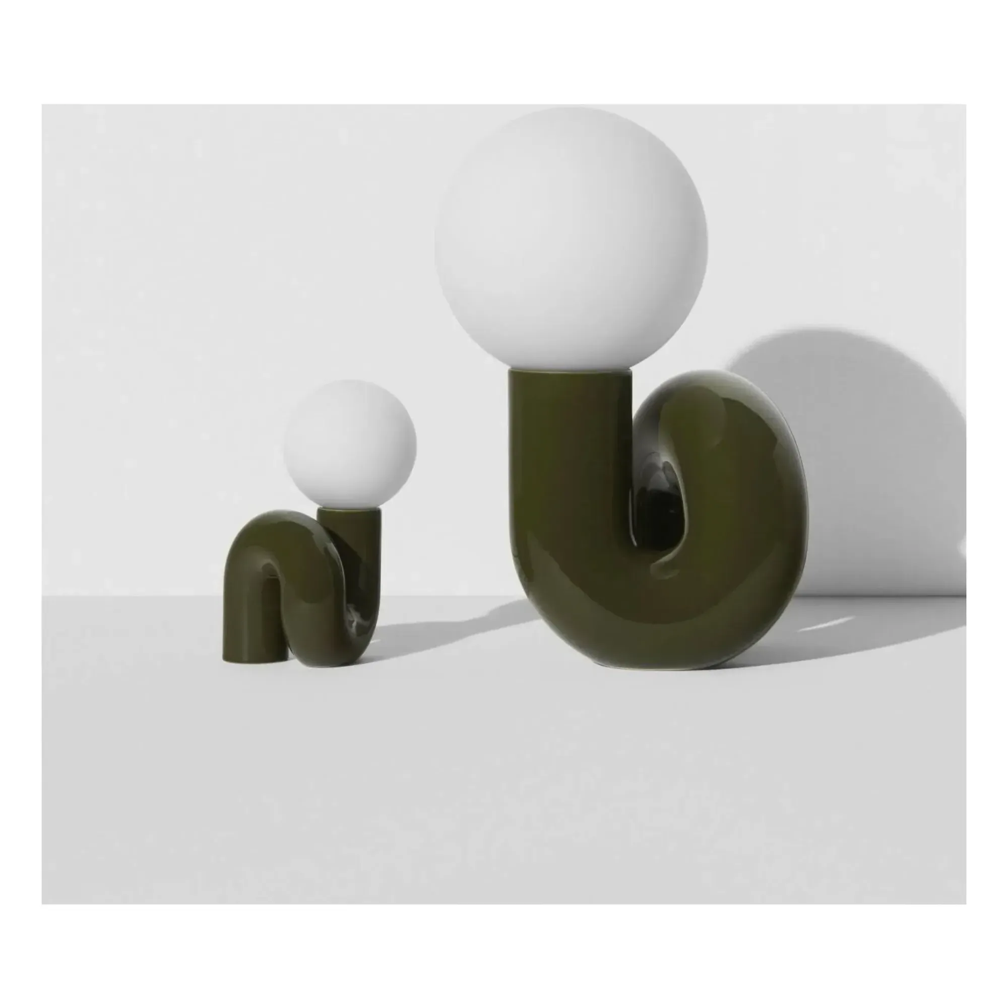 Neotenic Table Lamp - Green, Ceramic alternate view