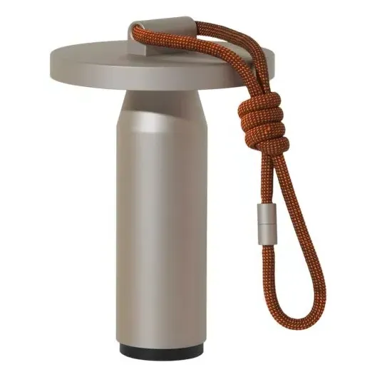 Quasar Cordless Outdoor Lamp with Dimmer - Grey, Aluminium product