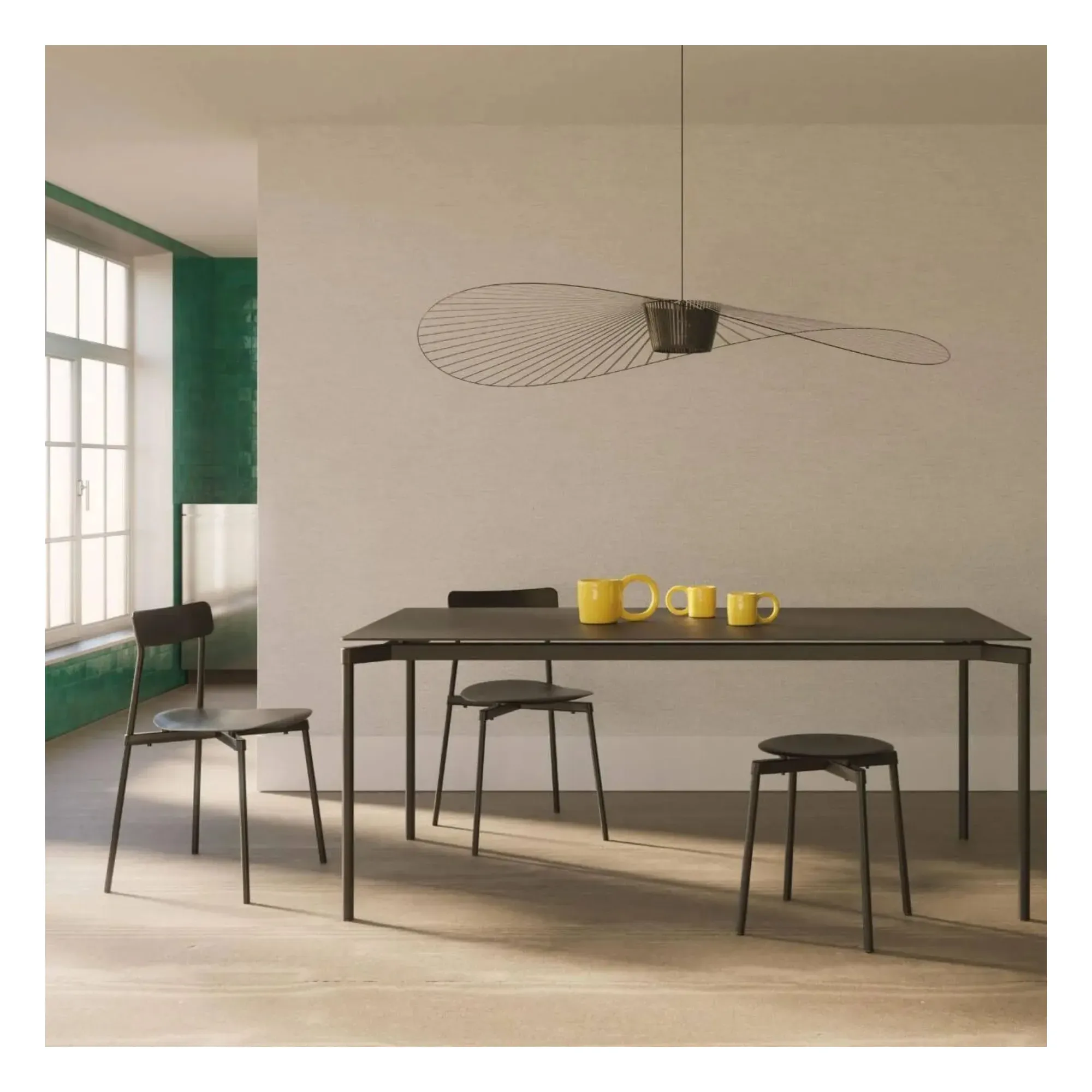 Vertigo Pendant Light - Bronze, Fiberglass alternate view