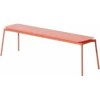 Week-End Backless Bench - Coral, Aluminium alternate view