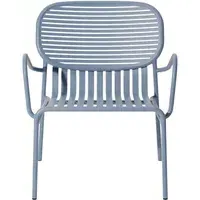 Week-End by BrichetZiegler Armchair Set of 2 - Light Blue, Aluminium alternate view