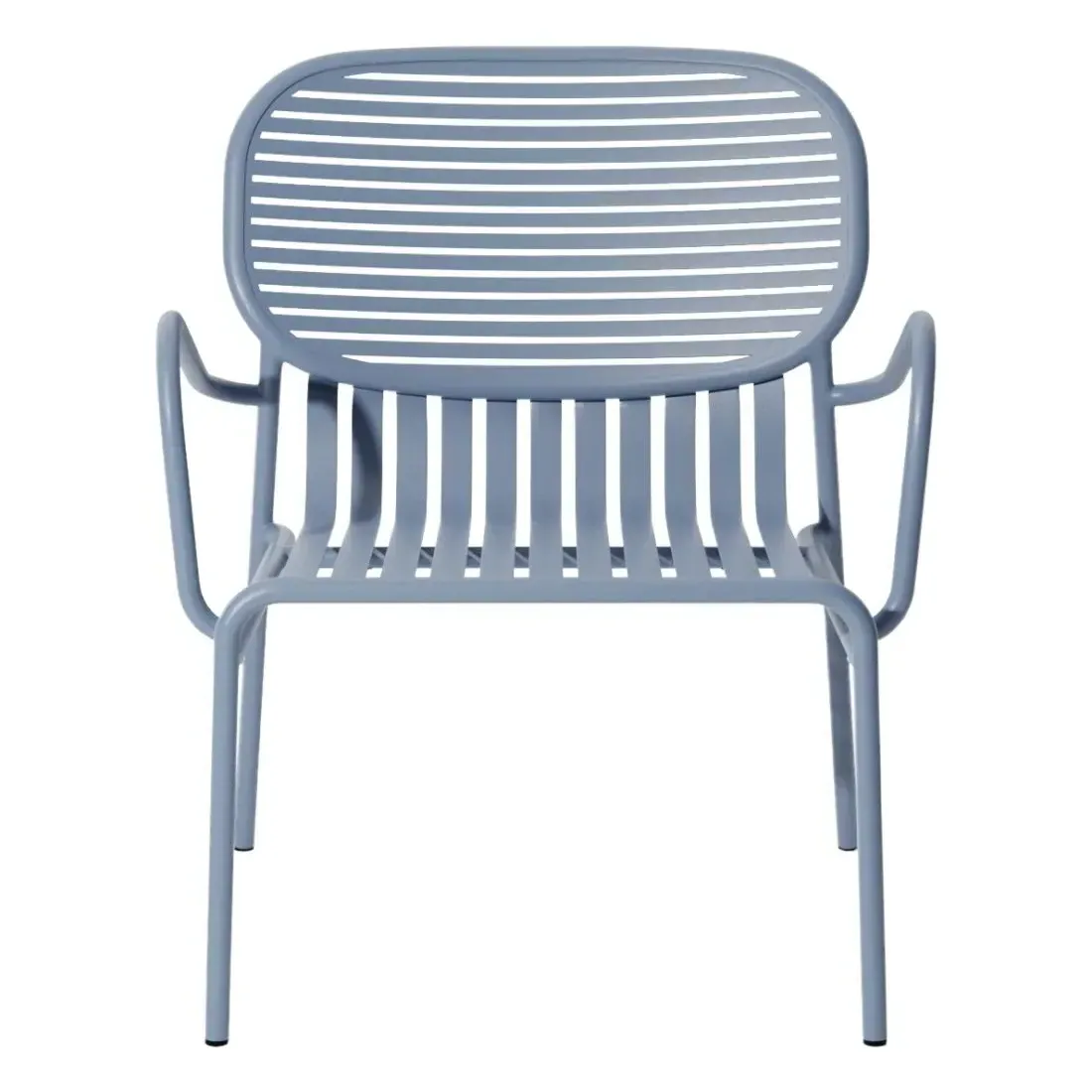 Week-End by BrichetZiegler Armchair Set of 2 - Light Blue, Aluminium product