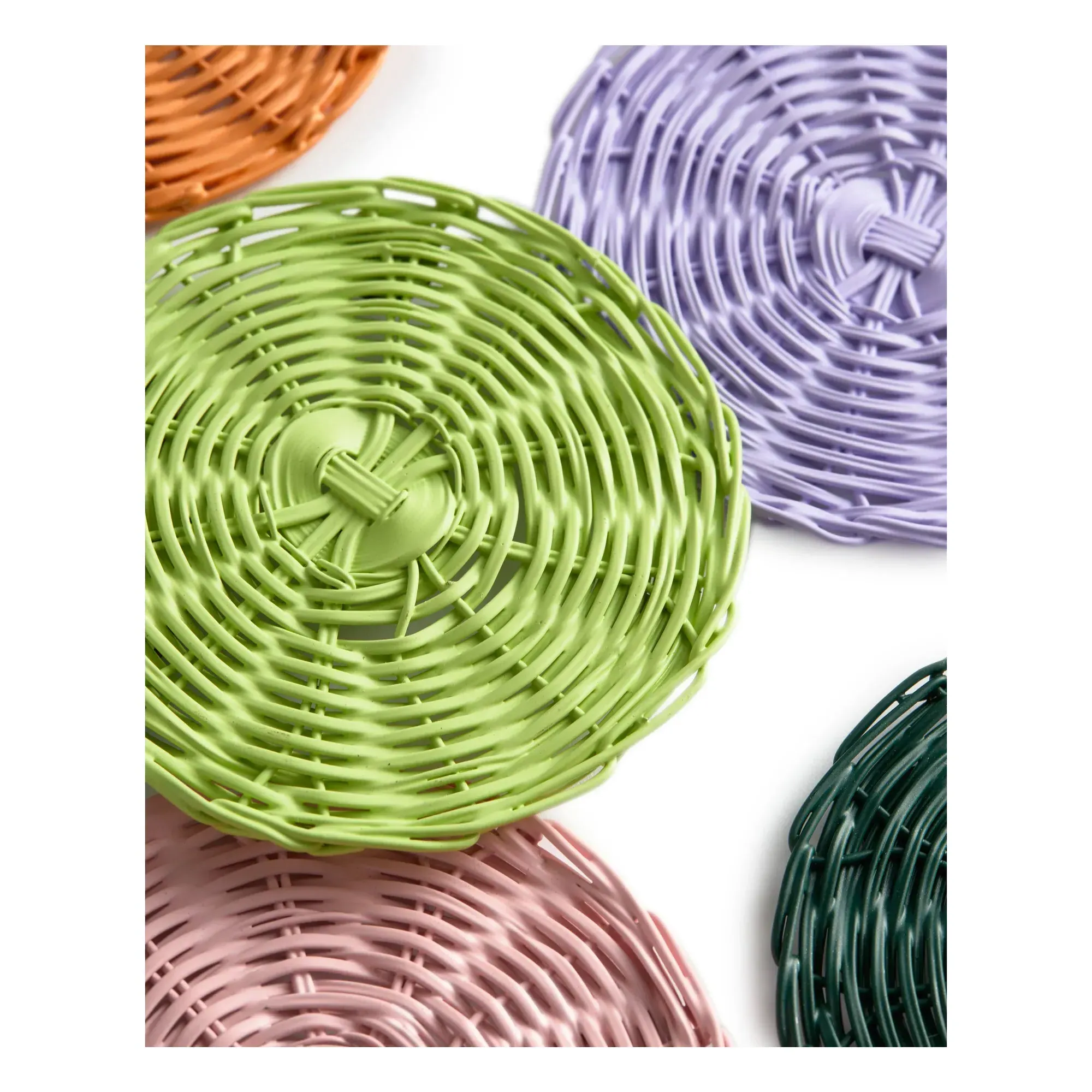 Bakkie Metal Coasters Set of 6 - Multicoloured alternate view