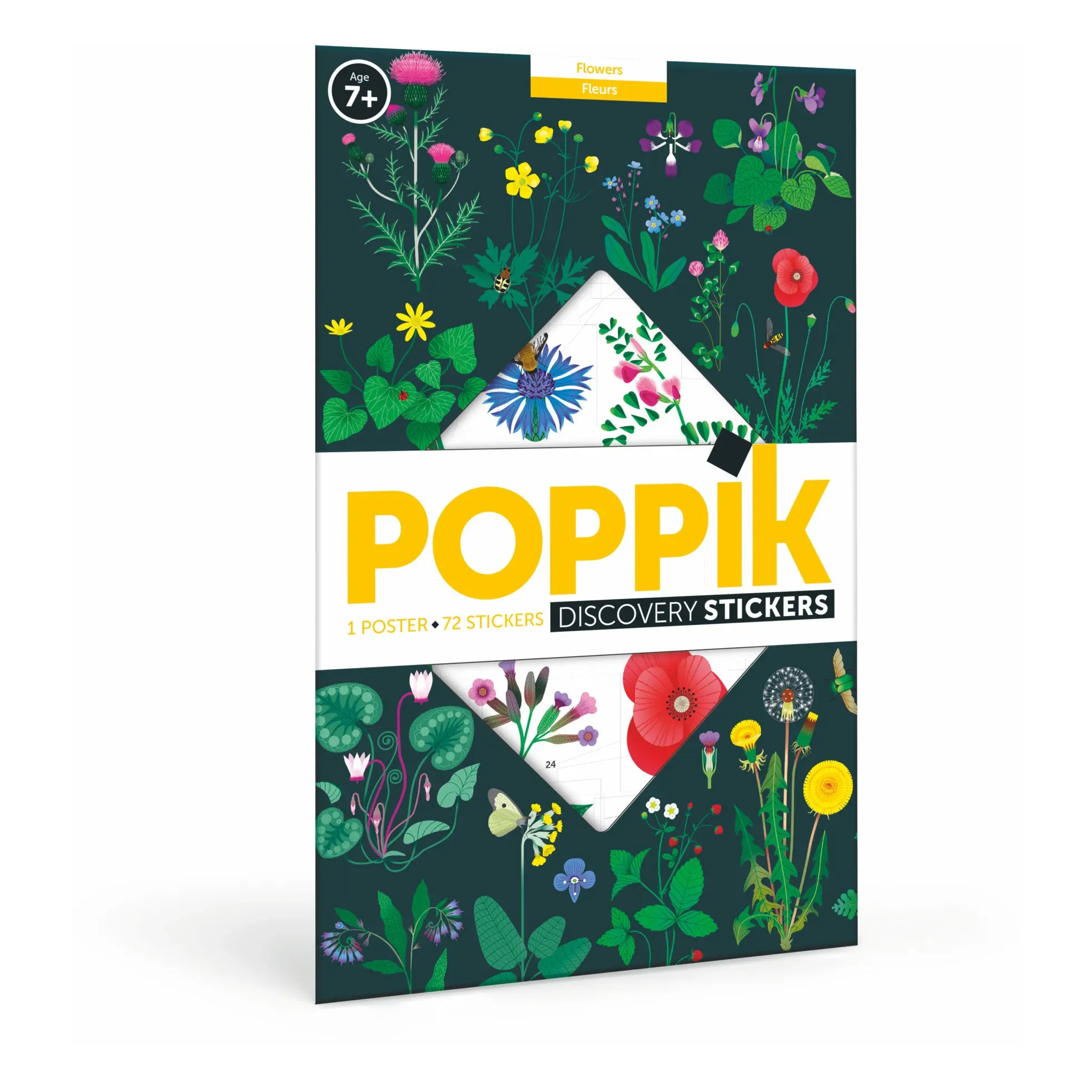 Poppik Botanical Sticker Poster - Multicoloured product
