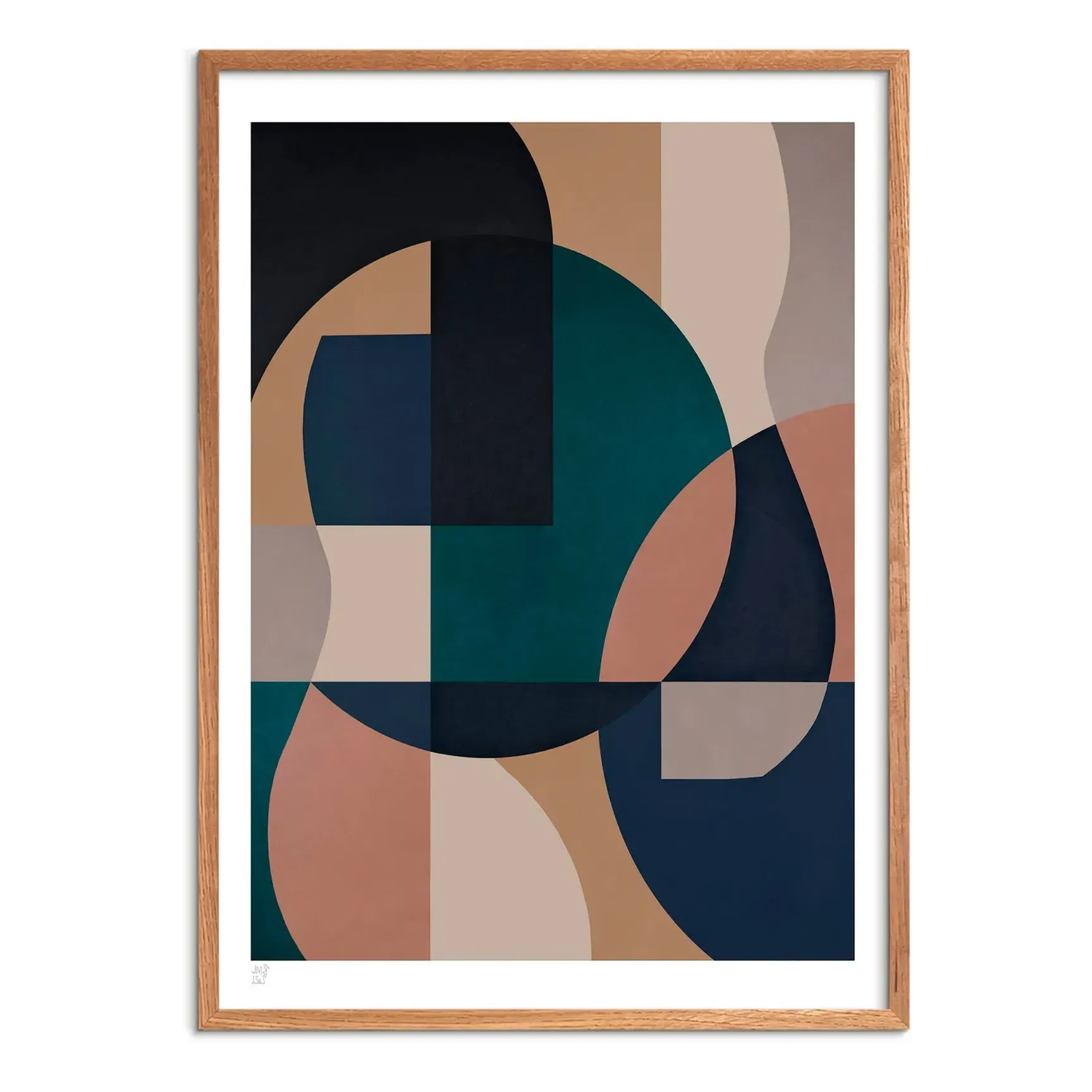 Circle 02 Poster Unframed - Multicoloured product