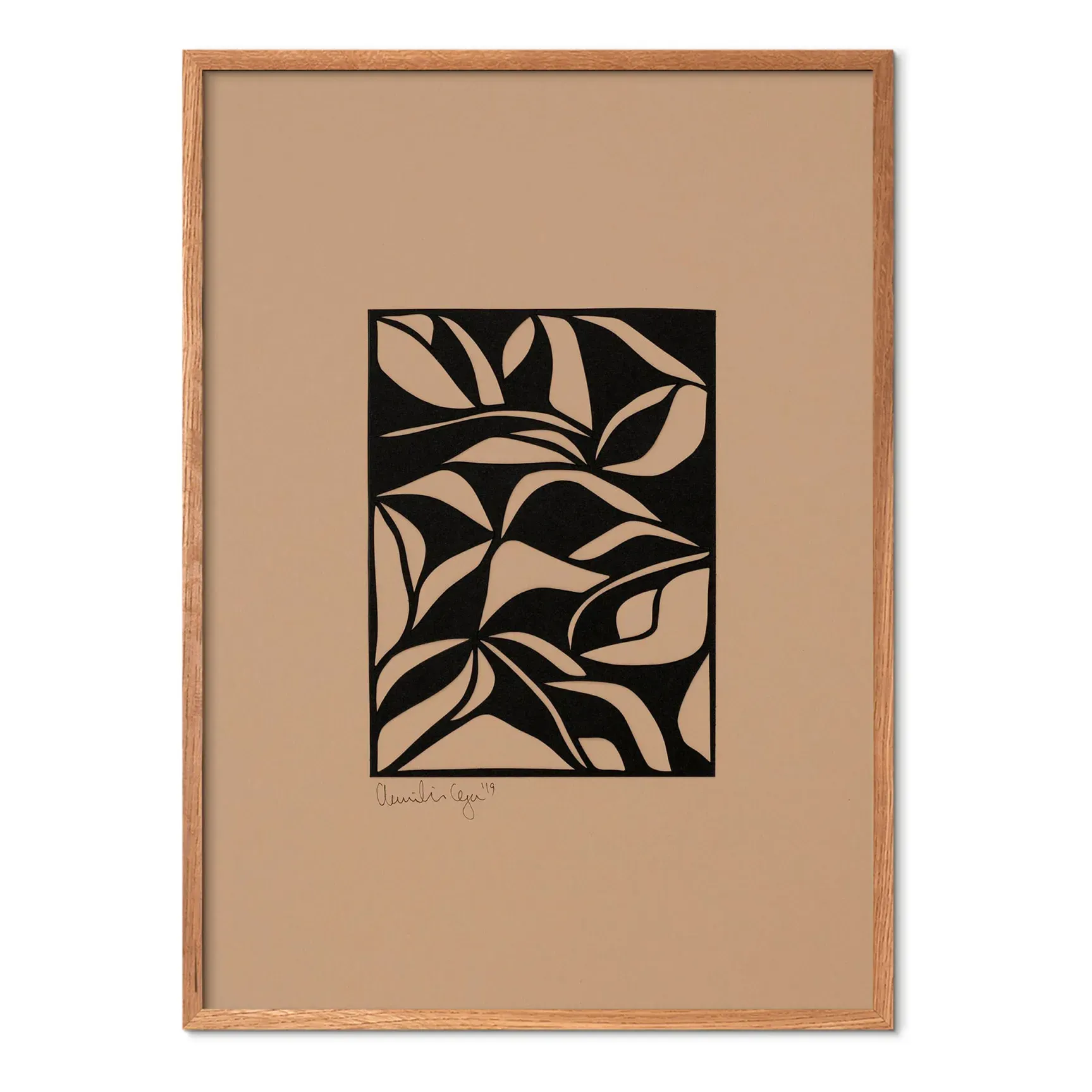 Little Detroit x The Poster Club Leaves No. 1 Art Poster product