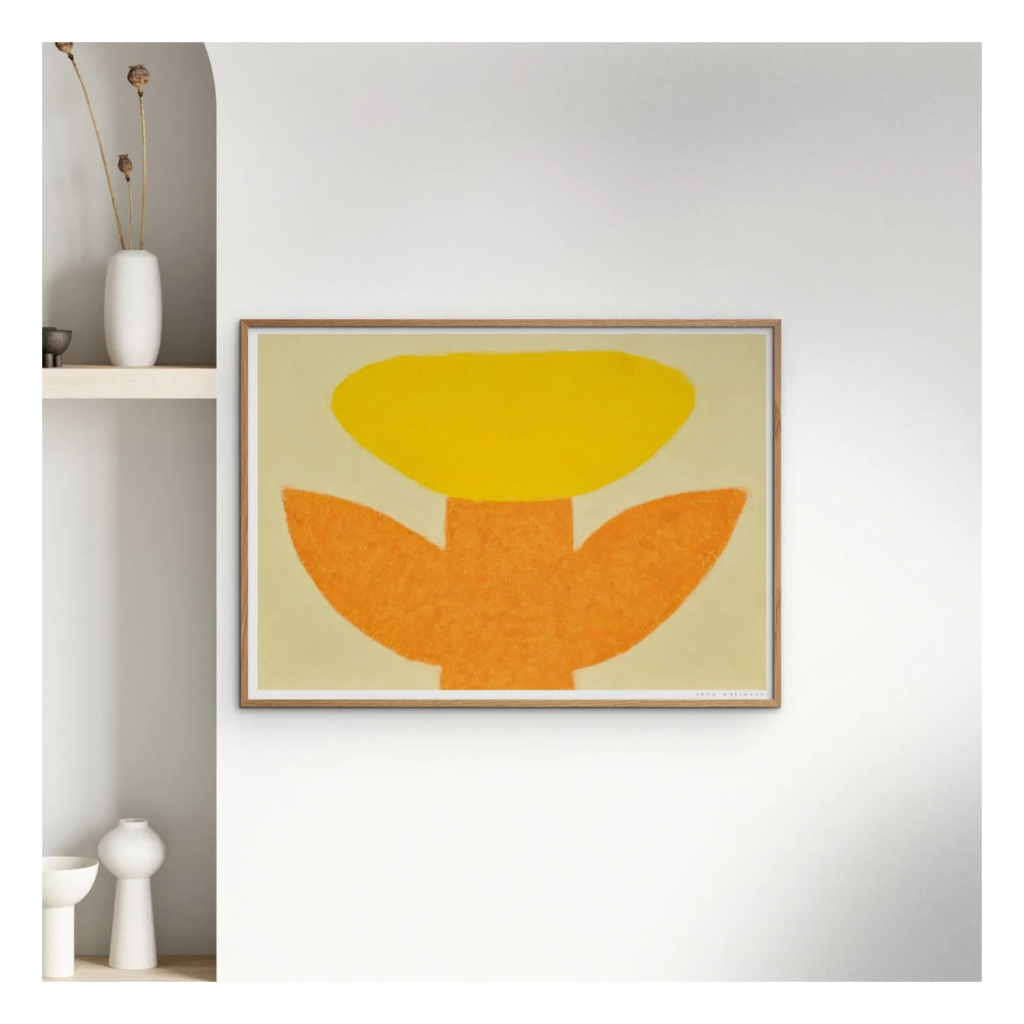 The Poster Club x Vera Mattmann Butterblume Poster - Multicoloured, Paper alternate view