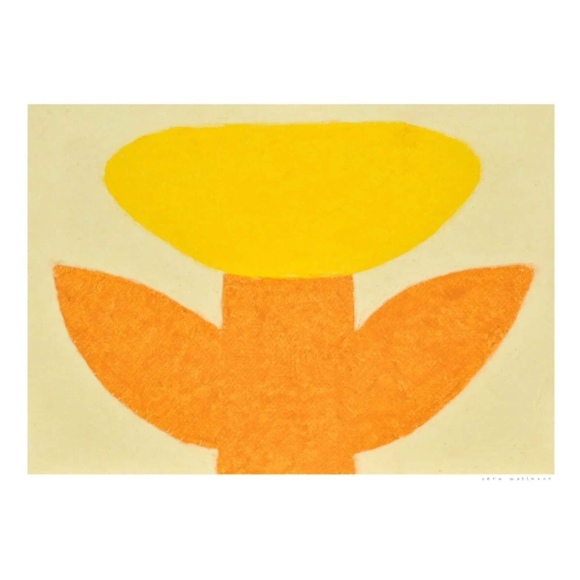 The Poster Club x Vera Mattmann Butterblume Poster - Multicoloured, Paper product