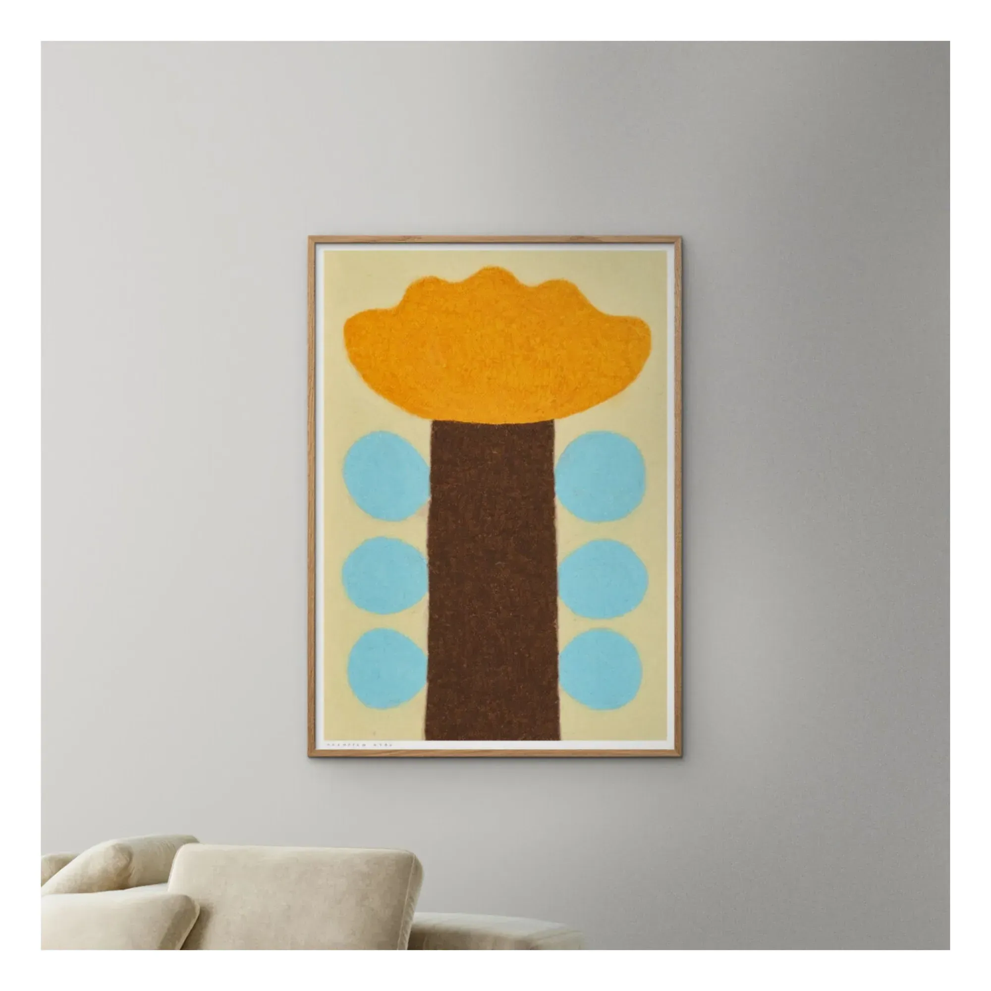 The Poster Club x Vera Mattmann Fiore Poster - Multicoloured, Paper alternate view