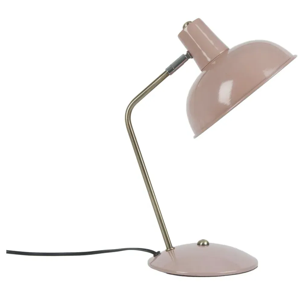 Hood Table Lamp - Dusty Pink, Metal product