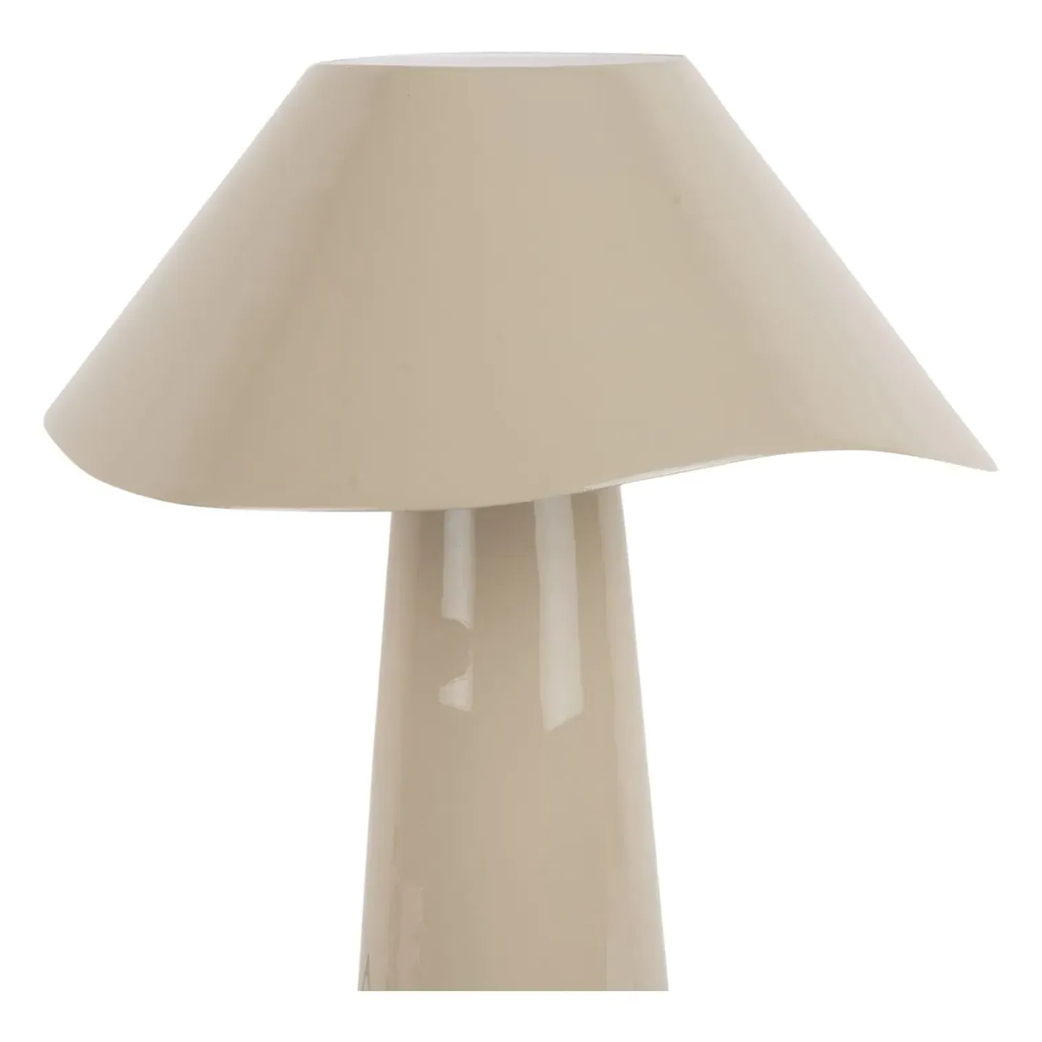 Leitmotiv Ameno Mushroom Table Lamp - Grey, Iron alternate view
