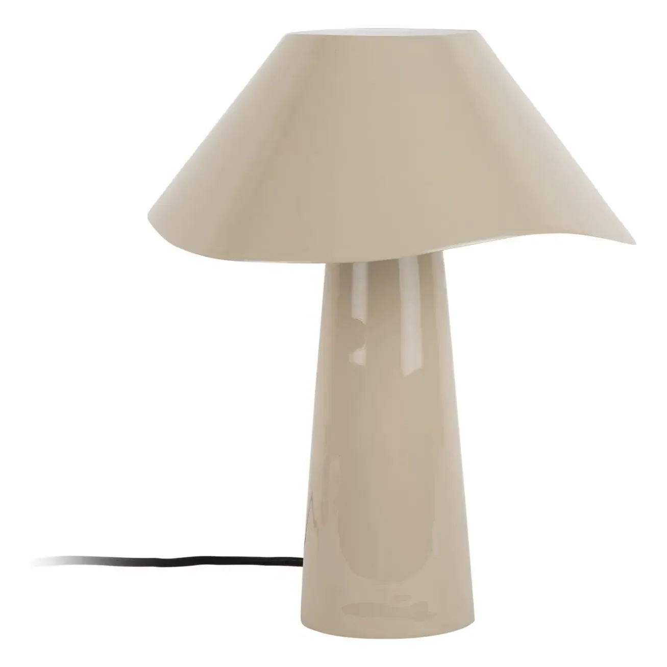 Leitmotiv Ameno Mushroom Table Lamp - Grey, Iron product