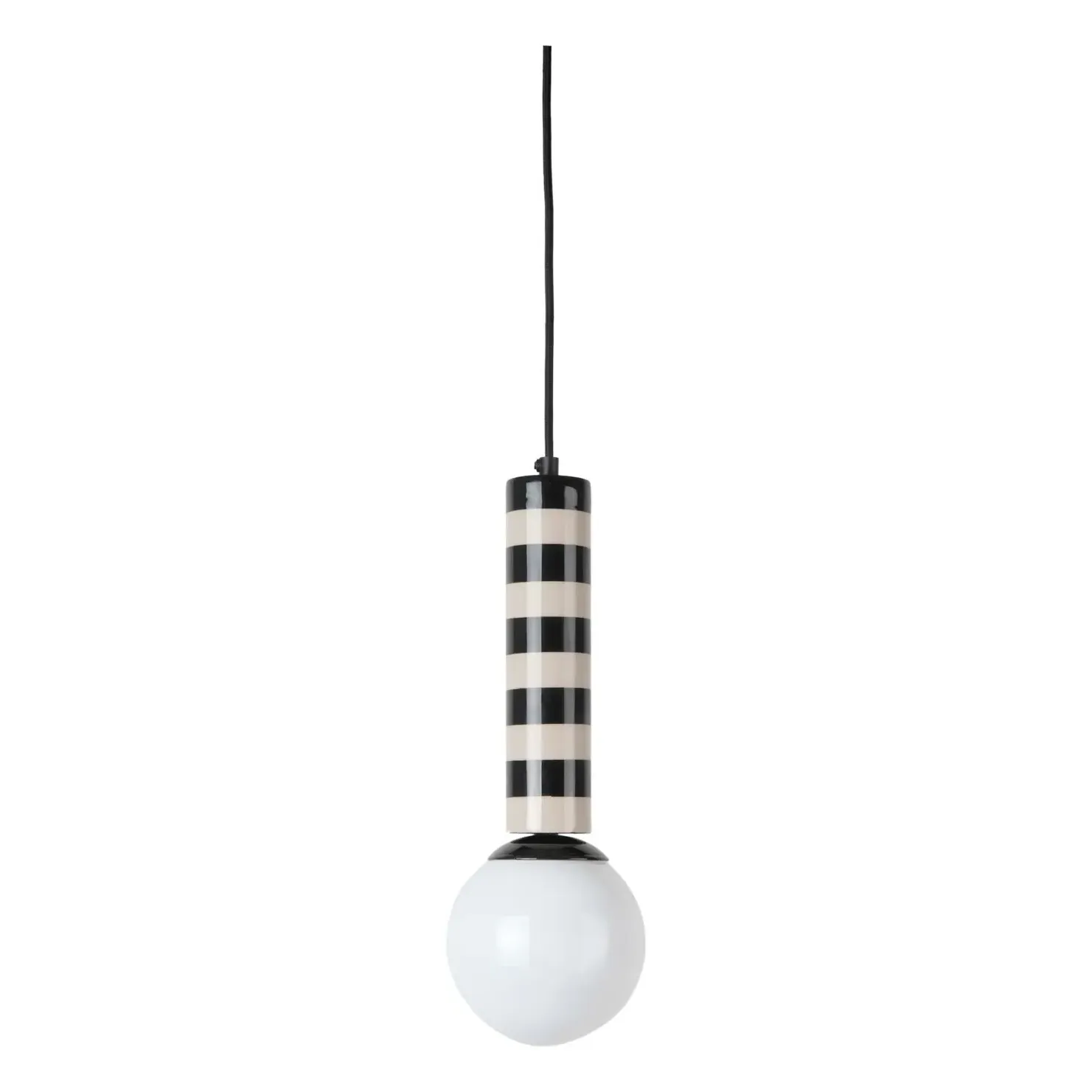 Rayado Hanging Lamp - Midnight Blue, Iron product