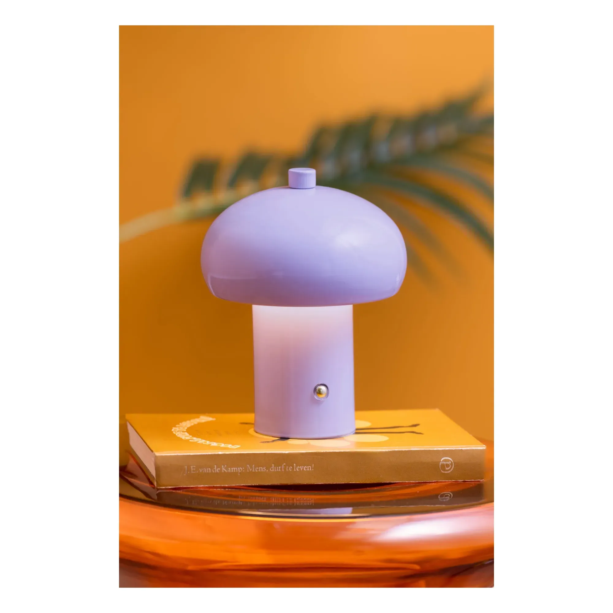 Retro Seta Table Lamp - Purple, Iron alternate view