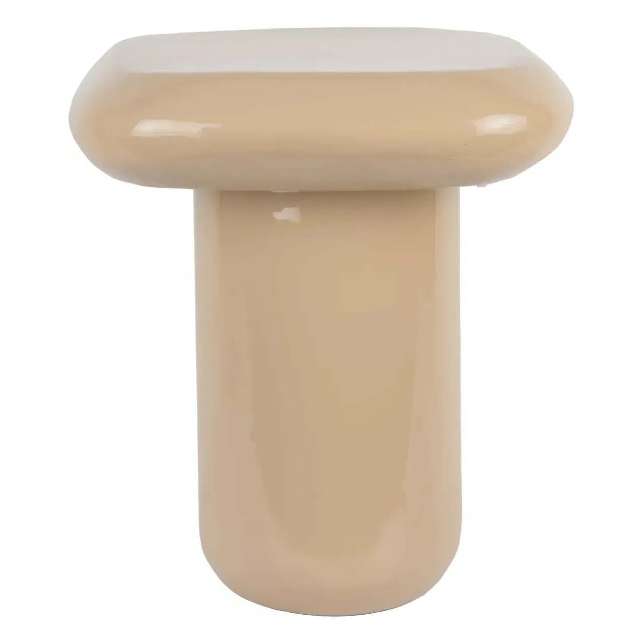 Roca Side Table - Light Brown, Iron product