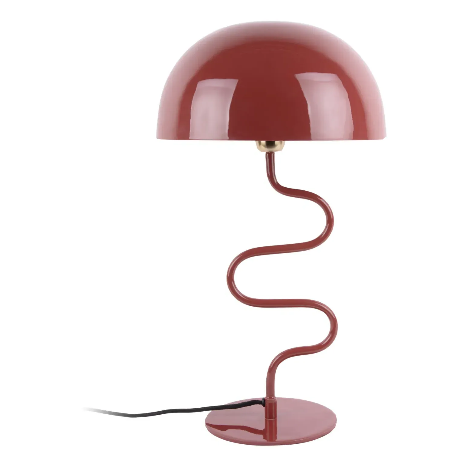 Twist Enamel Table Lamp - Red, Iron product