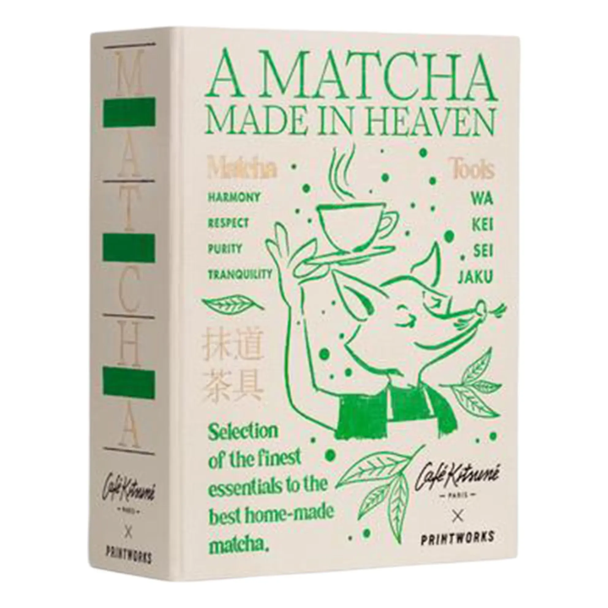 Café Kitsuné Matcha Utensils Set - Multicoloured, Bamboo & Ceramic product