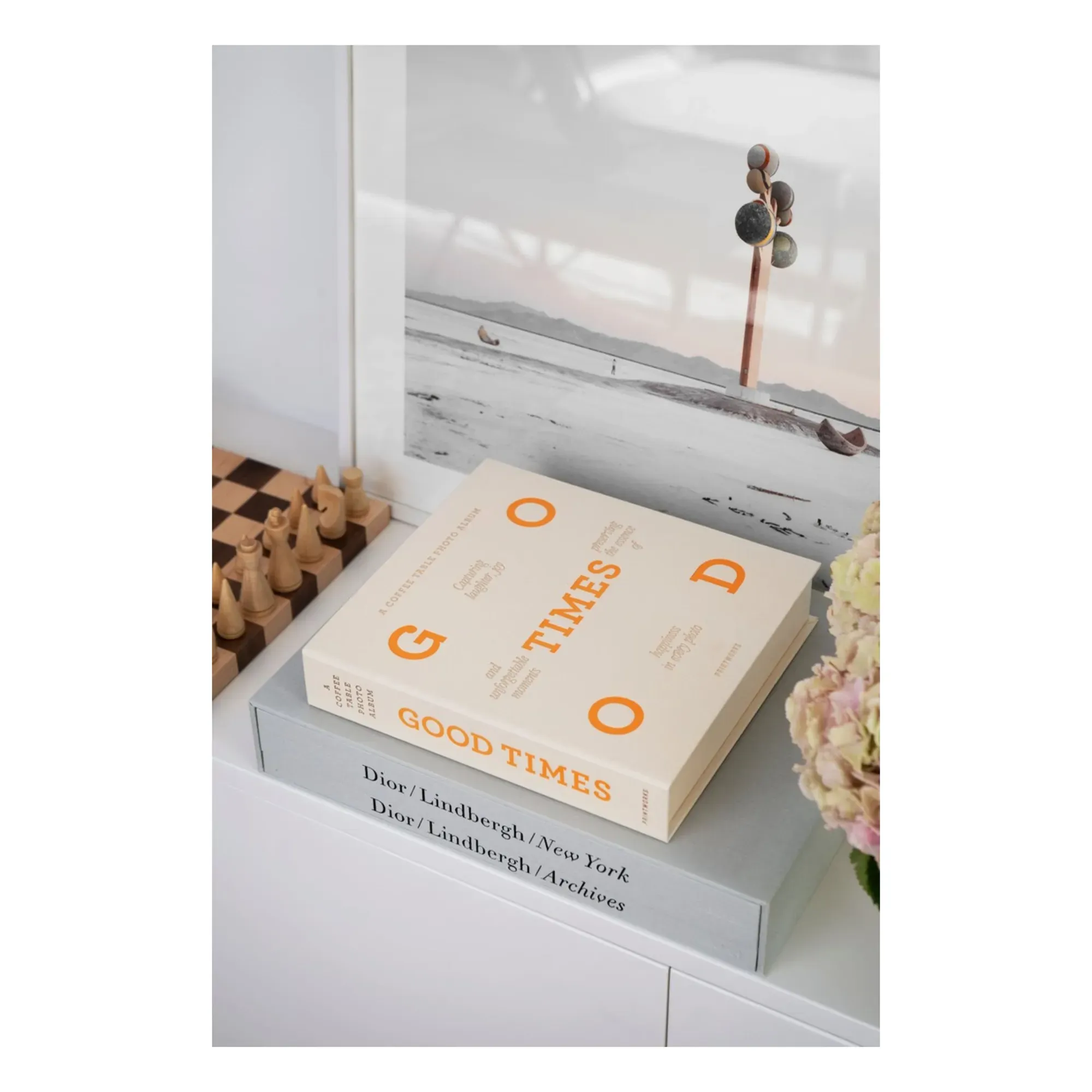 Good Times Photo Album - Beige, Cloth alternate view