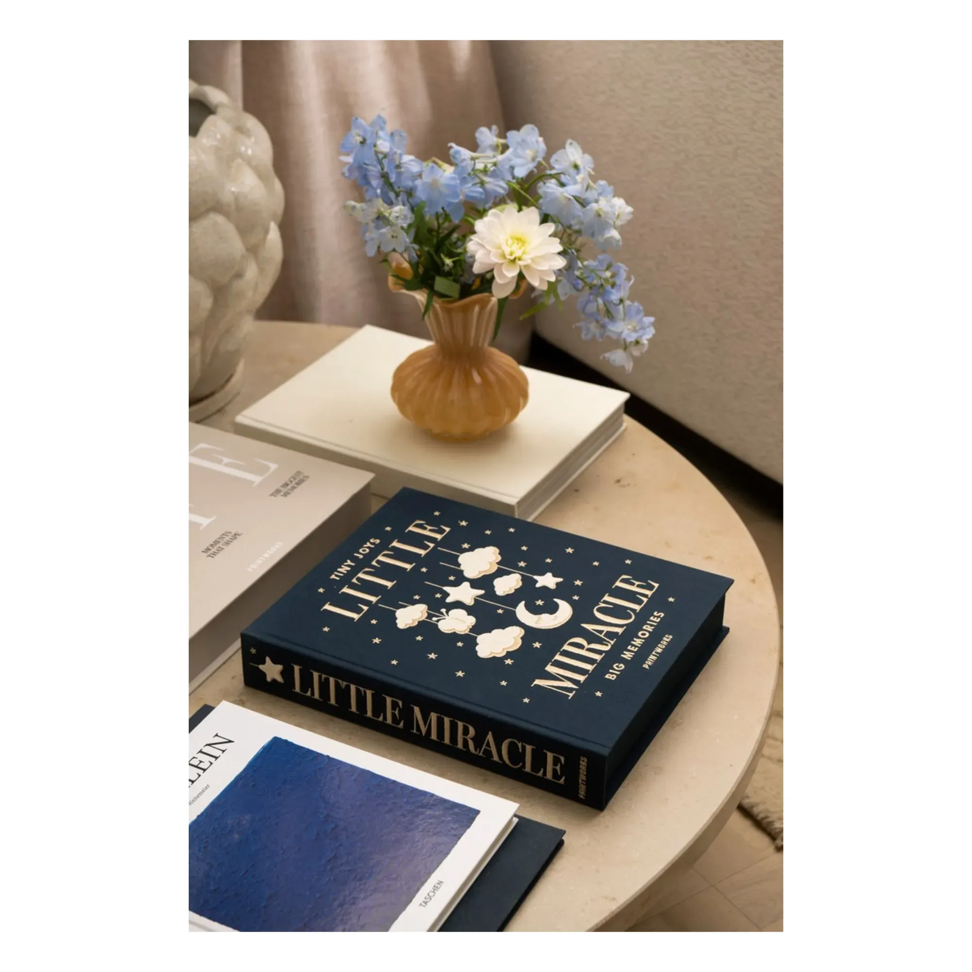 Little Miracle Baby Photo Album - Midnight Blue alternate view
