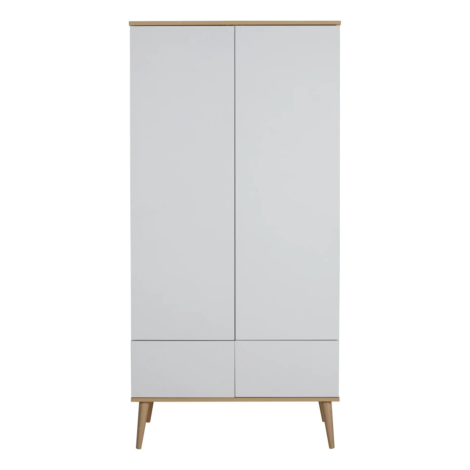Flow Wardrobe with Storage - White, Melamine product