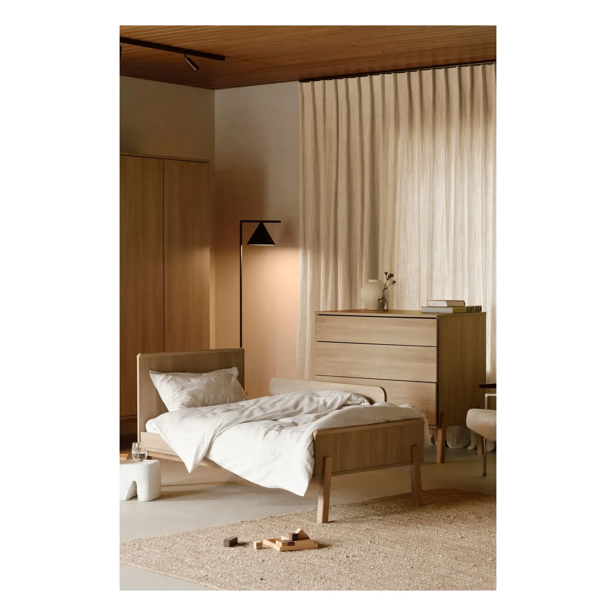 Quax Bed Barrier - Honey, Melamine alternate view