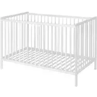 Quax Cot with Adjustable Base - White, Beech alternate view