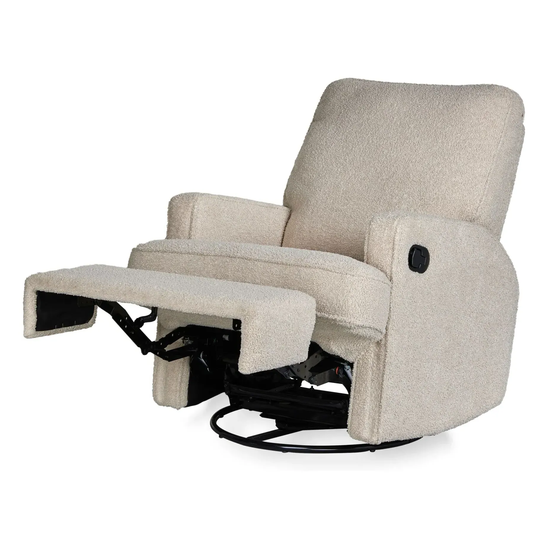 Quax Reclining Nursing Chair with Footrest - Beige alternate view