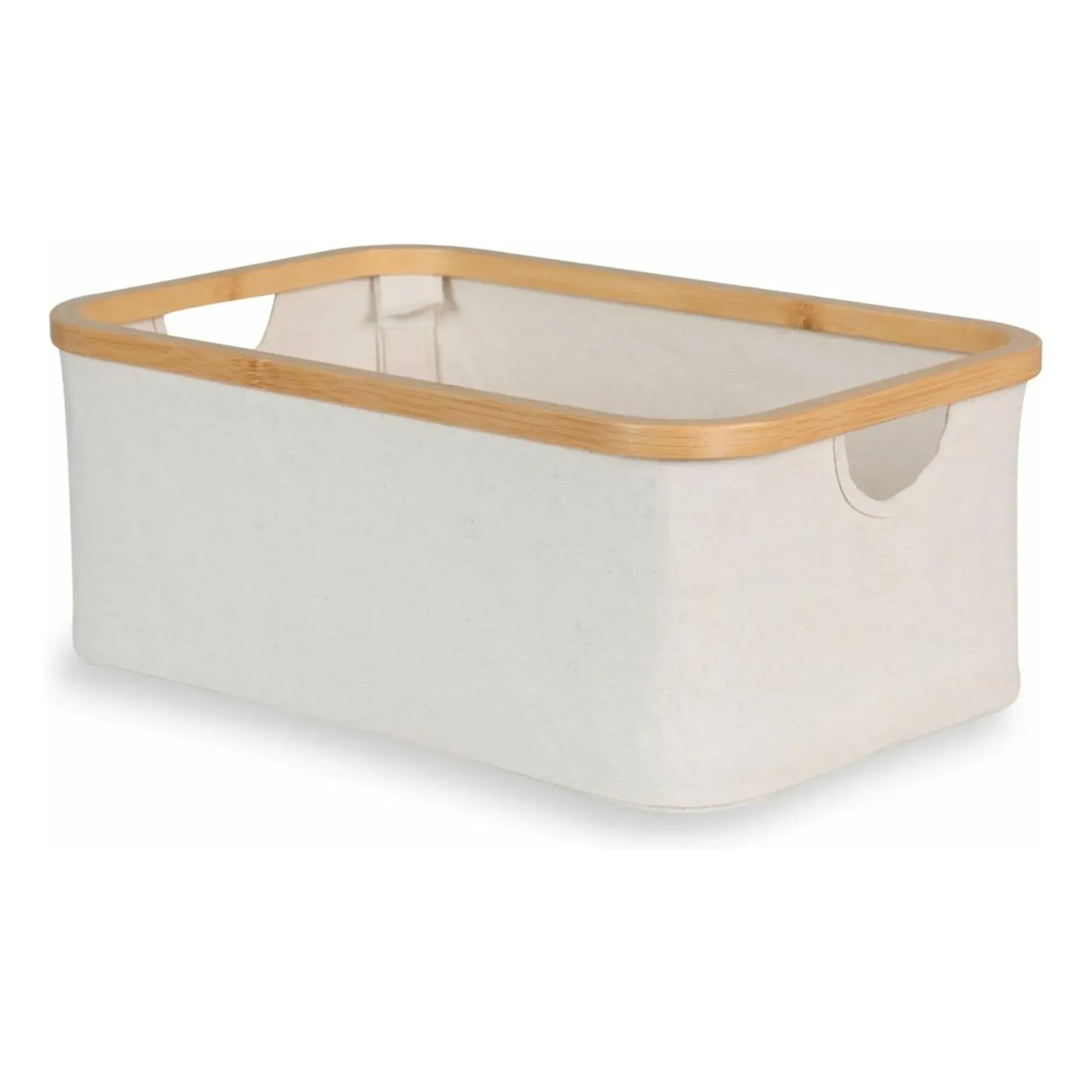 Quax Storage Basket - Beige, Bamboo alternate view