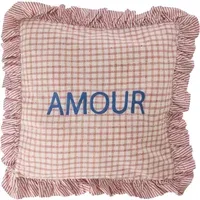 Amour Cushion - Pink, Cotton alternate view