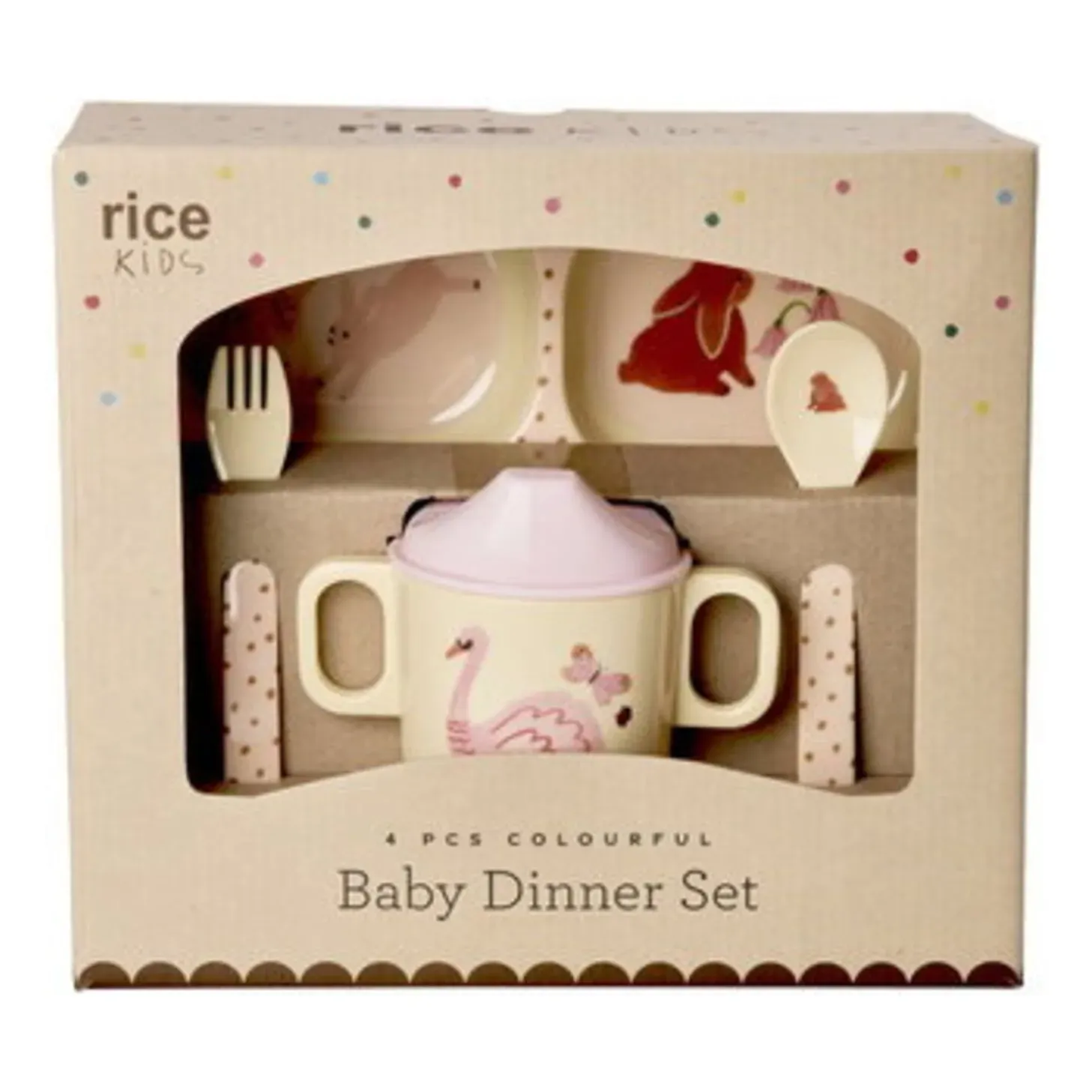 Fairy Tale Lunch Box - Pink, Melamine product