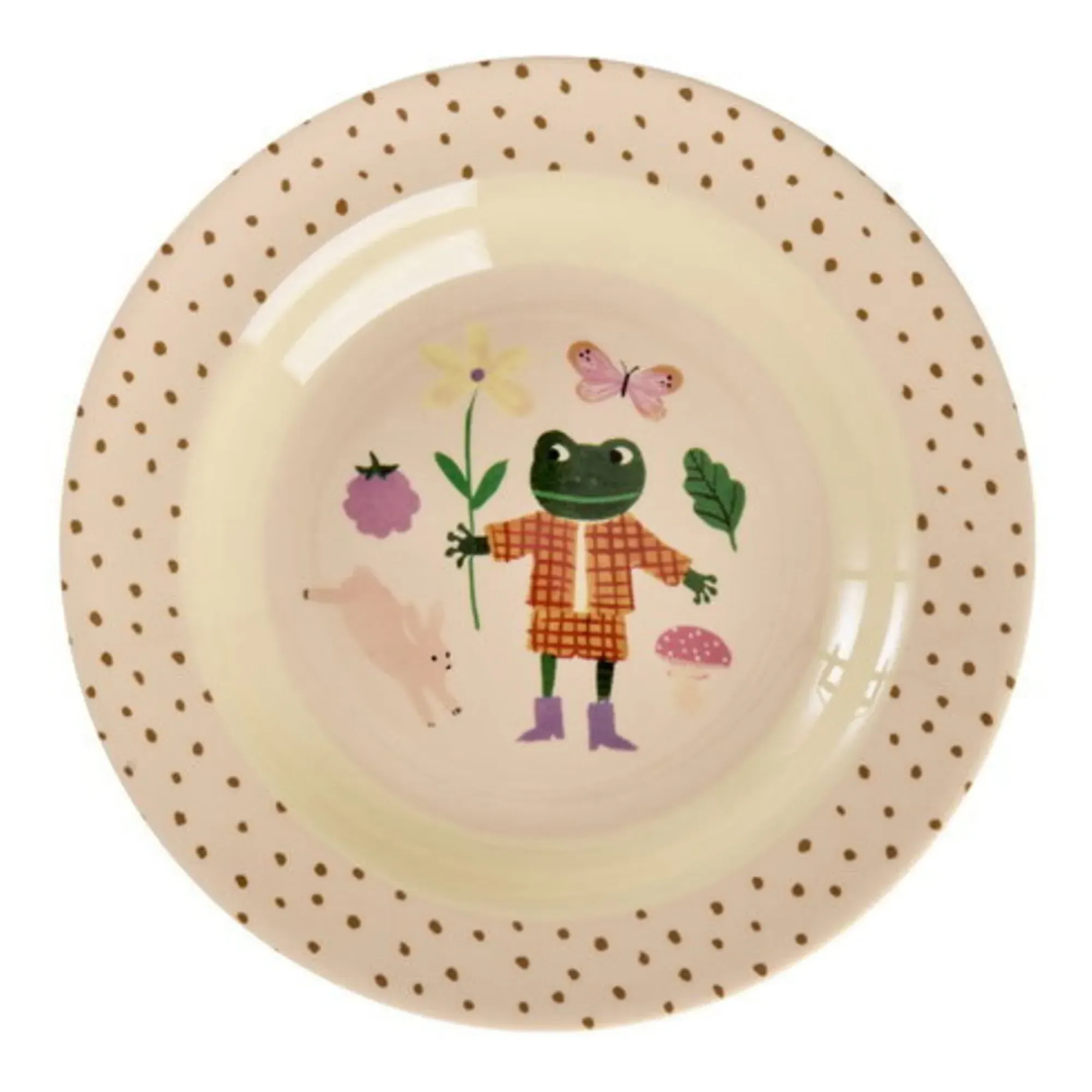 Fairy Tale Soup Plate - Pink, Melamine product