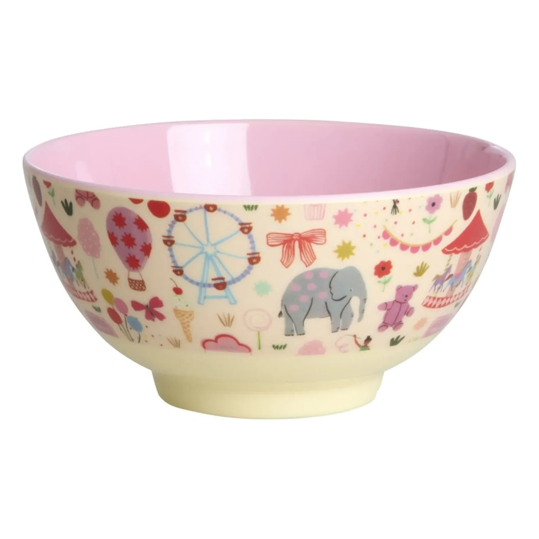 Fun Fair Melamine Bowl - Pink product