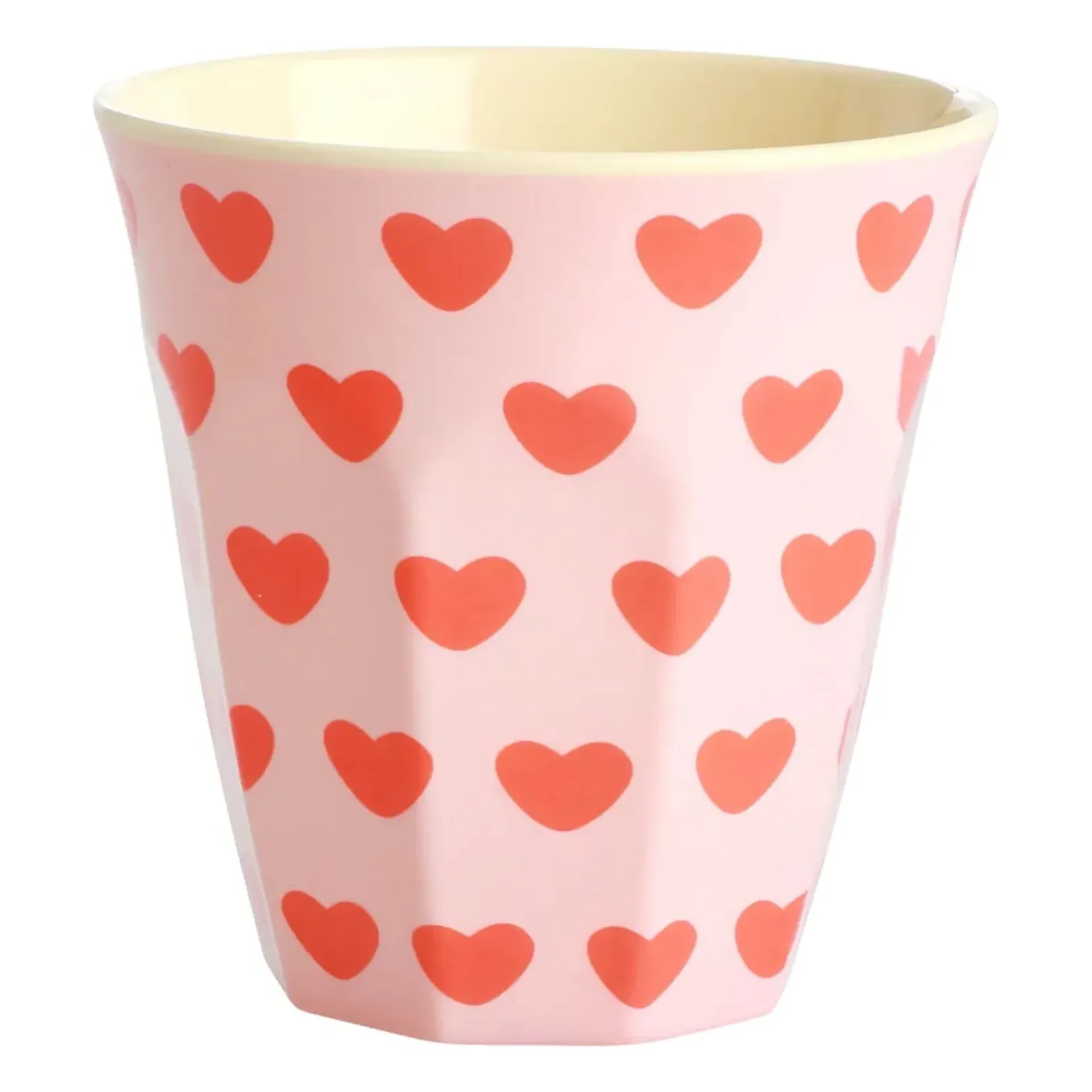 Heart Tumbler Medium Cup - Pale Pink, Melamine product