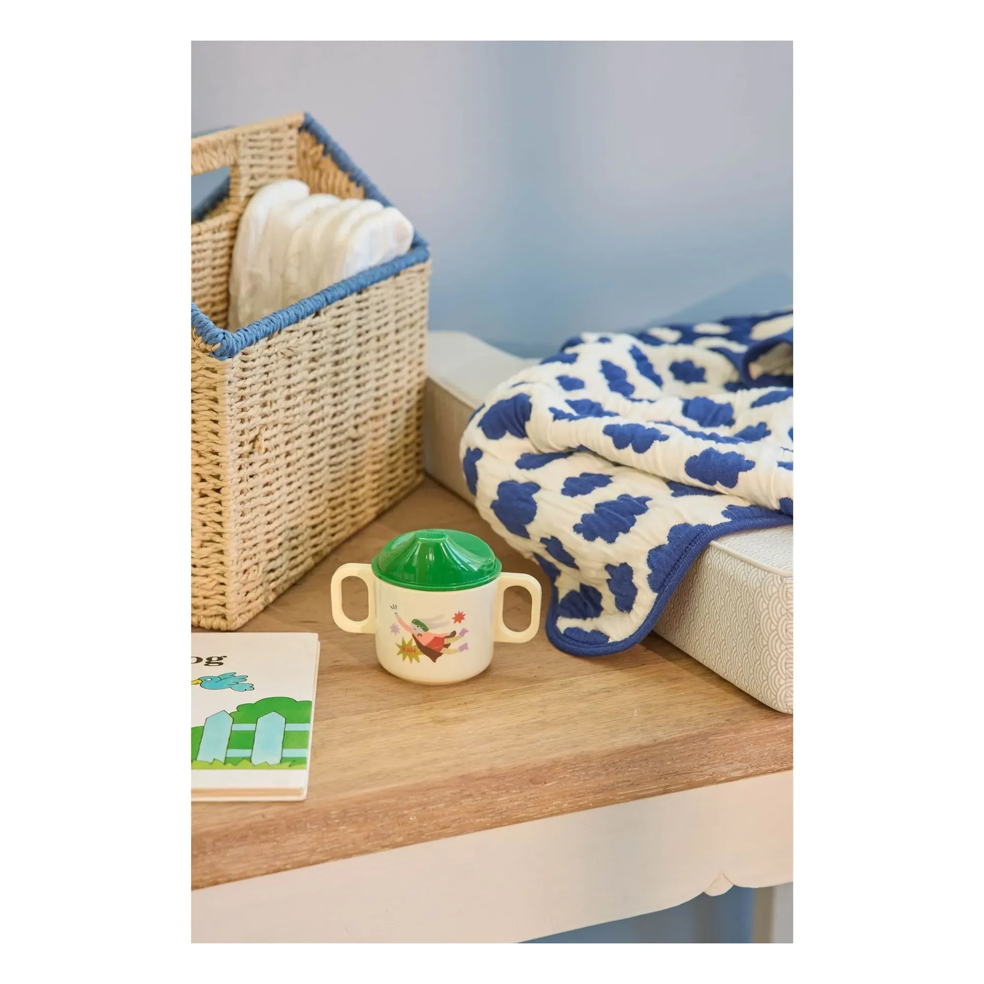 Hero Learning Mug - Green, Melamine alternate view