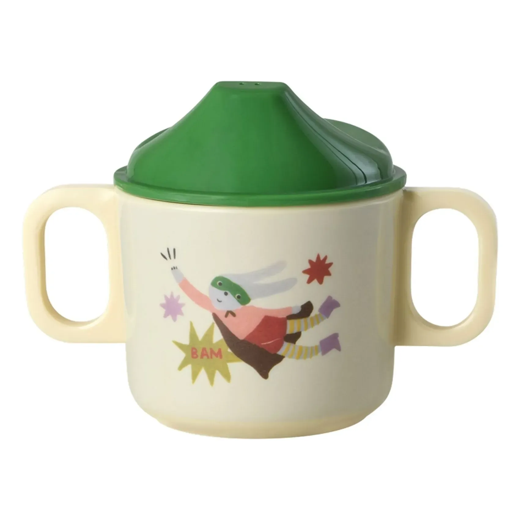 Hero Learning Mug - Green, Melamine product