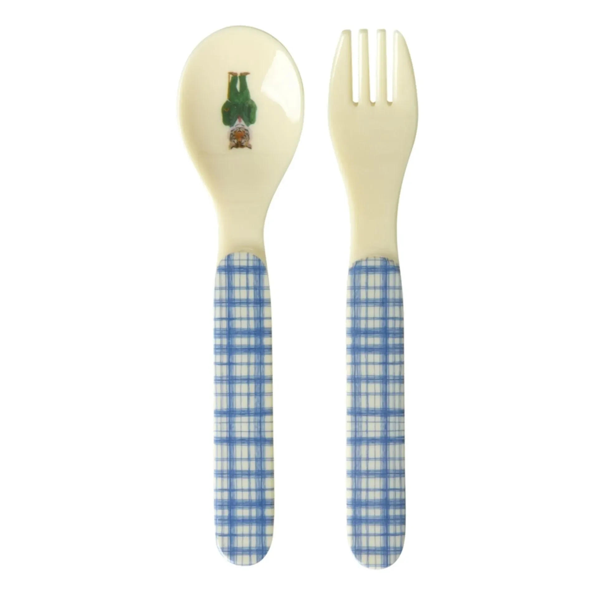 Nathalie Lété Kids Cutlery Set - Blue, Melamine product