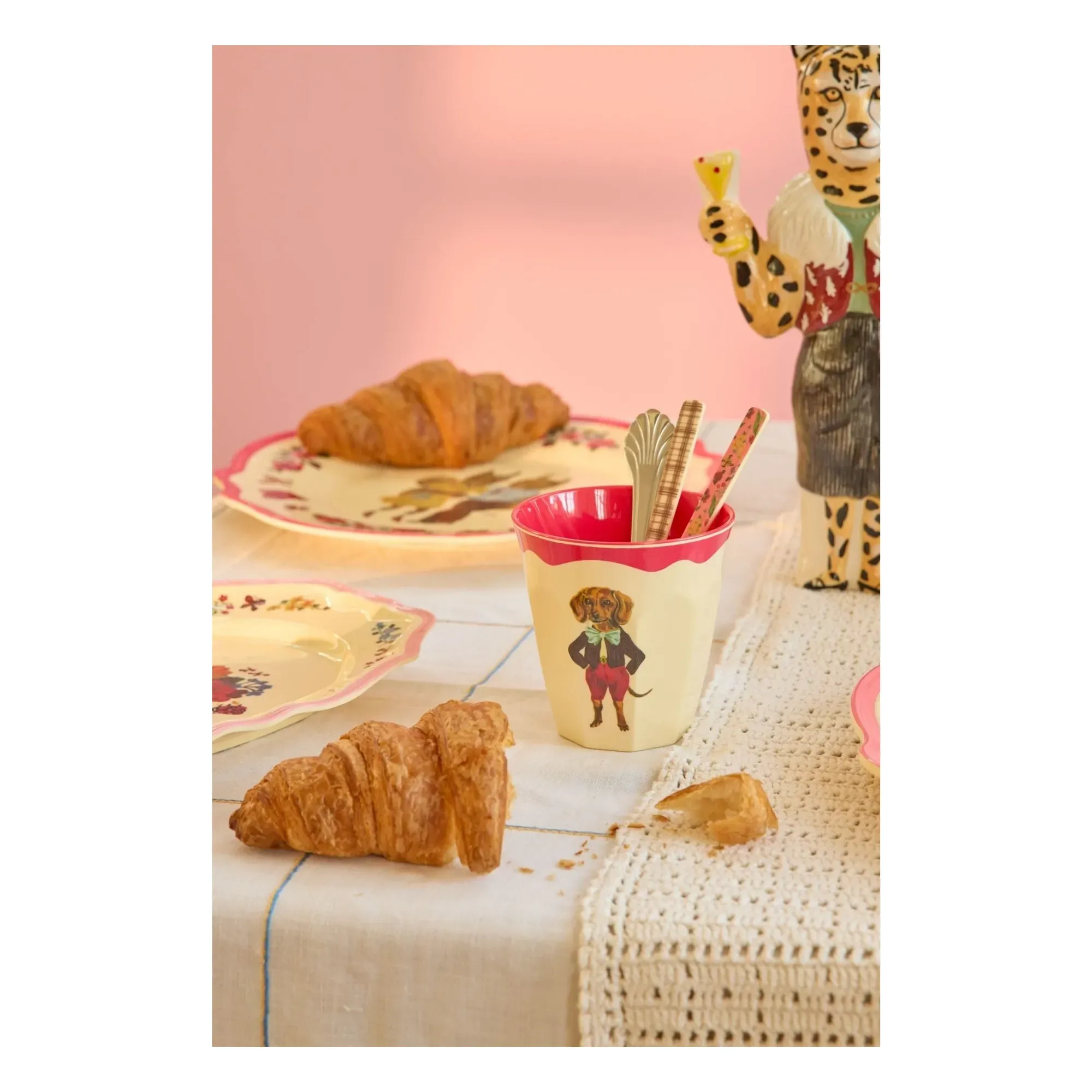 Nathalie Lété Tumbler - Pink, Melamine alternate view